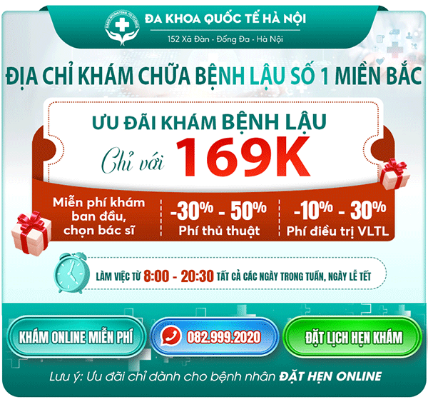 địa chỉ chữa lậu số 1 miền bắc